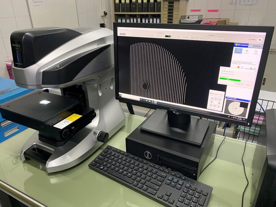 3D profile measuring system Keyence VR-5200