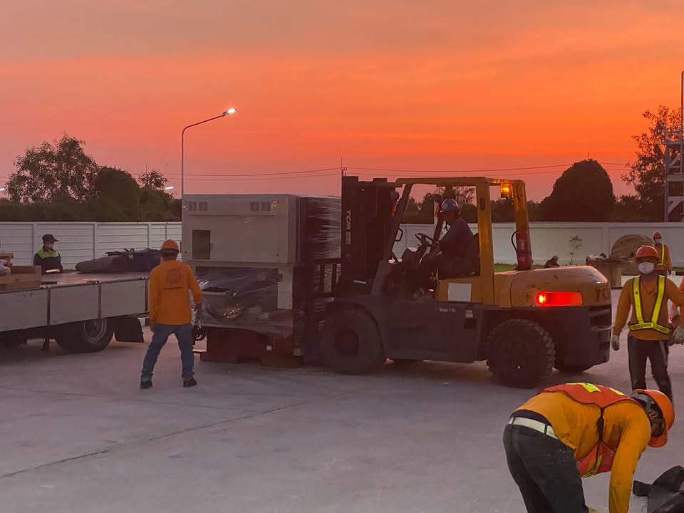 Moving to the new plant