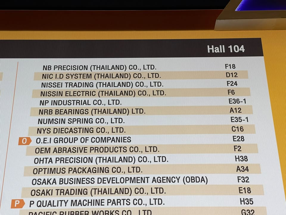 SUBCON THAILAND 2022 — at the exhibition