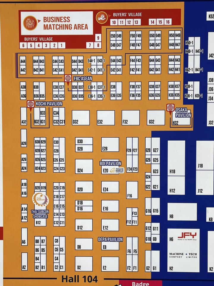 SUBCON THAILAND 2023 出展の様子